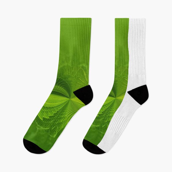 Item preview, many shades of bright green fractal and creative spiral design designed and sold by mister-john.