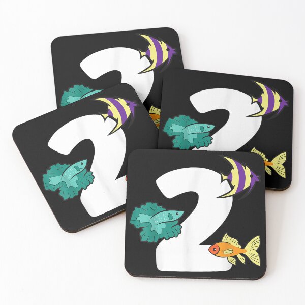Item preview, 2nd Birthday Fish Aquarium Birthday 2 Year Old designed and sold by Jackwidforss.