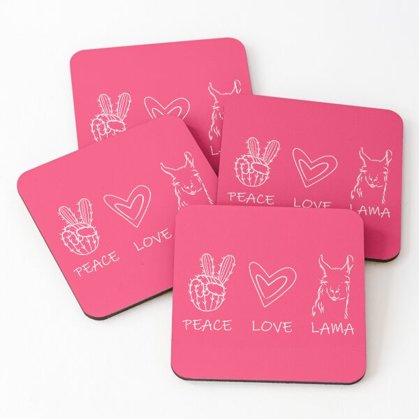 Artikelvorschau, Peace Love Llama entworfen und verkauft von ProMySign.