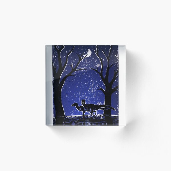 Stars as Eyes Acrylic Block