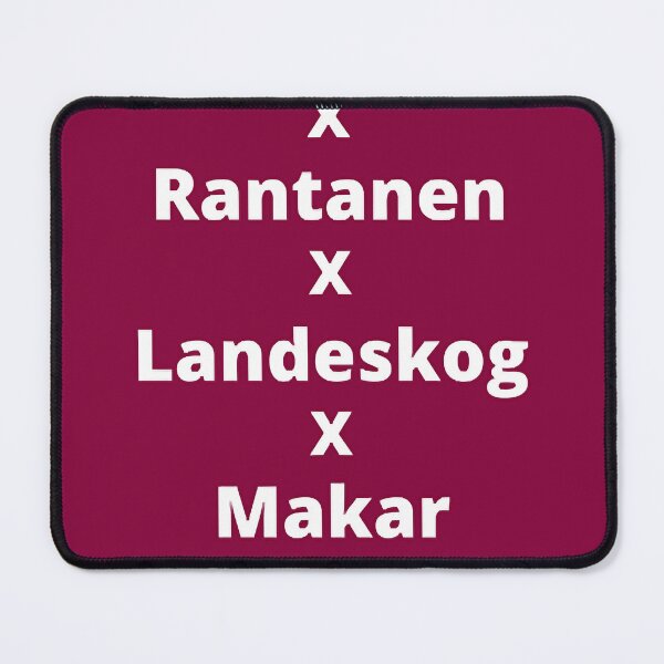 Item preview, Colorado Avalanche, Mackinnon x Rantanen x Landeskog x Makar designed and sold by JAVIERCARRIZAL.