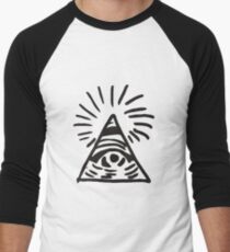 Illuminati Sign - Before the Storm - Life is Strange Men's Baseball ¾ T-Shirt