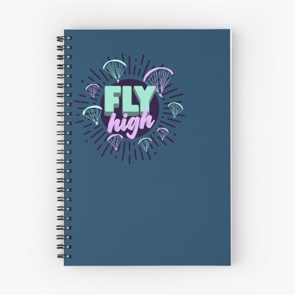 Item preview, Fly high paragliding paragliding blue designed and sold by akluensner.