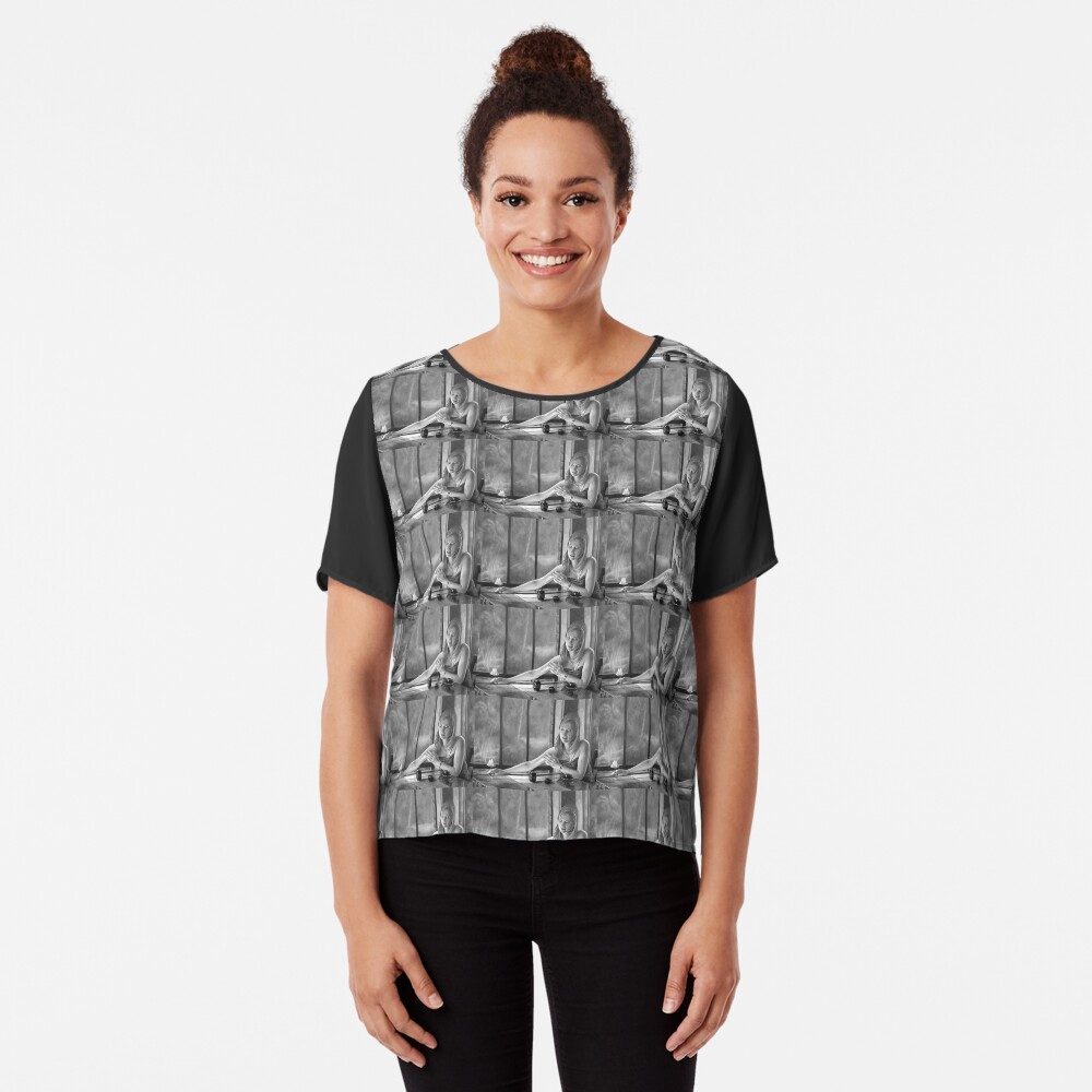 Item preview, Chiffon Top designed and sold by AvrilThomasart.