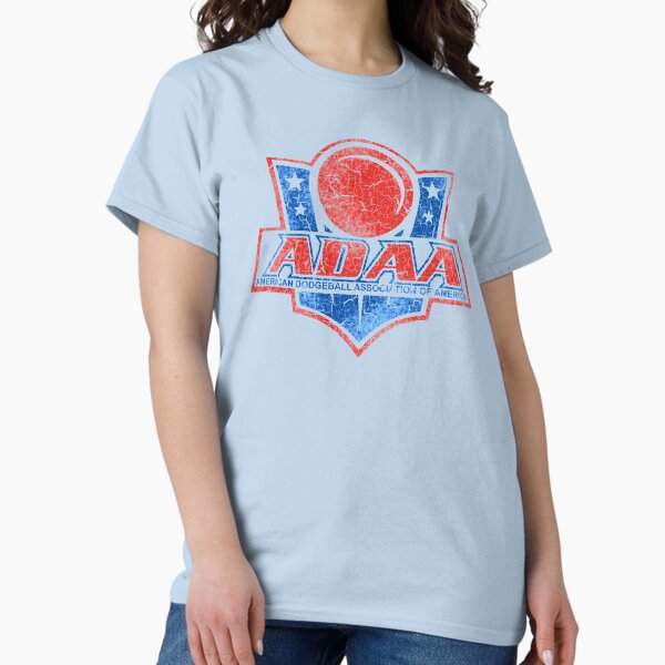 Artikel-Vorschau von American Dodgeball Association of Amerika (Völkerball), designt und verkauft von ImSecretlyGeeky.