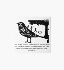 To Kill A Mocking Bird Art Board