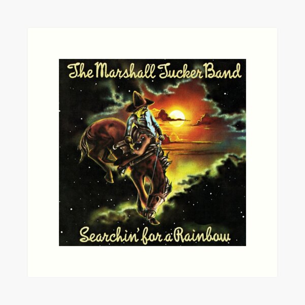 marshall tucker band searching rainbow tour 2023 natalku Art Print