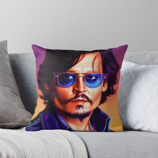Item preview, Johnny Depp designed and sold by synthwaveai.