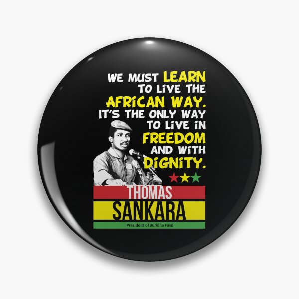 Item preview, Great Model Thomas Africanist Sankara Gifts Movie Fans designed and sold by Wunsch1980.