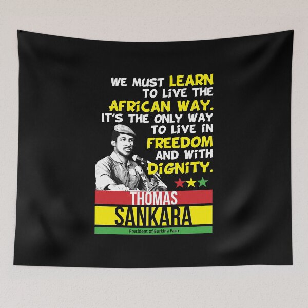 Item preview, Great Model Thomas Africanist Sankara Gifts Movie Fans designed and sold by Wunsch1980.