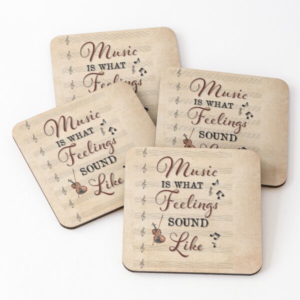 Item preview, Music is what feelings vintage designed and sold by HildegardBusch.