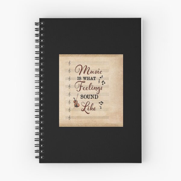 Item preview, Music is what feelings vintage designed and sold by HildegardBusch.