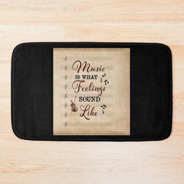 Item preview, Music is what feelings vintage designed and sold by HildegardBusch.