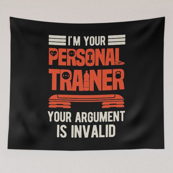 Item preview, Funny Personal Trainer designed and sold by artworkbyrihen.
