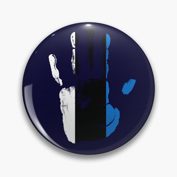 Item preview, Hand Estonia Flag Palm designed and sold by rafaeltto.