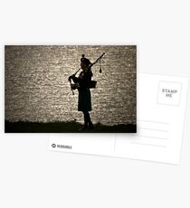 the Lone Piper Postcards