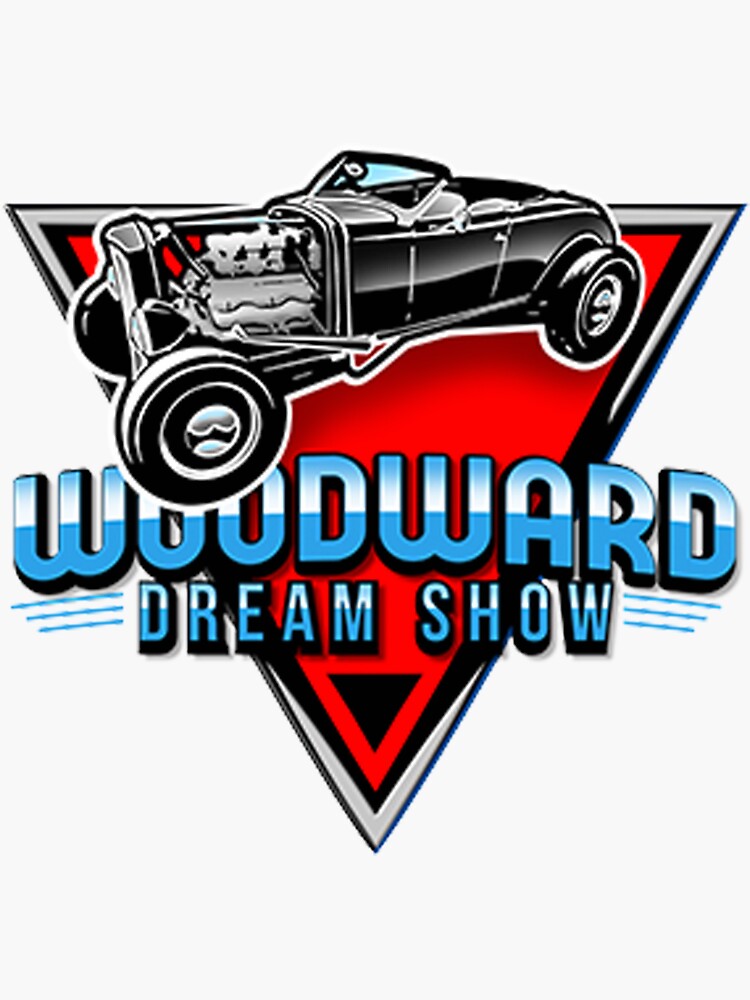 "Woodward dream cruise " Sticker for Sale by WrenLane Redbubble