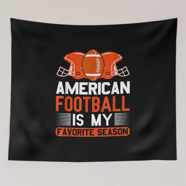 Item preview, American Football Is My Favorite Season Football Fan Game designed and sold by Jackwidforss.