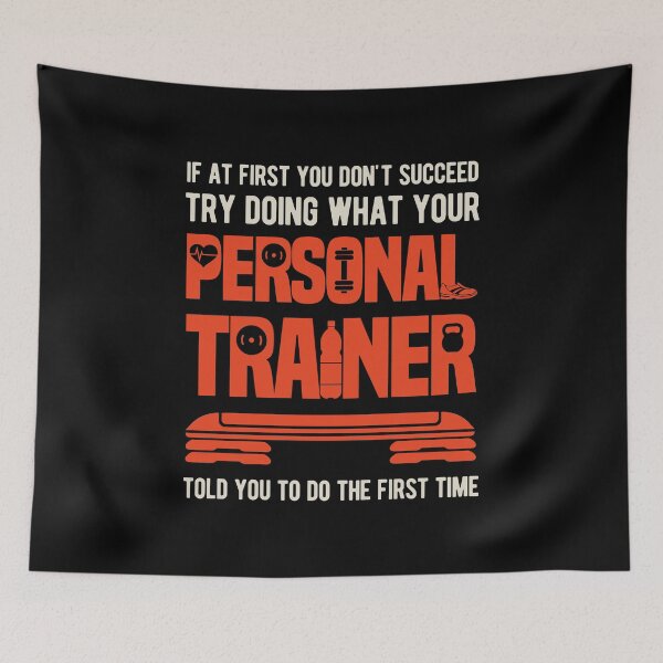 Item preview, Funny Personal Trainer designed and sold by artworkbyrihen.