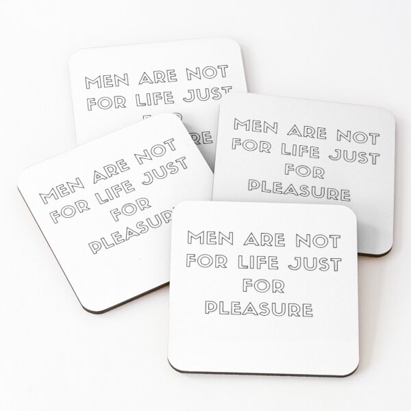 Item preview, Men Are Not For Life Just For Pleasure t shirt designed and sold by NEL-BOX.
