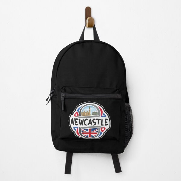 Item preview, Newcastle UK United Kingdom Flag Badge Travel Souvenir Stamp designed and sold by TeeHome.