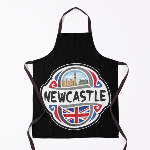 Item preview, Newcastle UK United Kingdom Flag Badge Travel Souvenir Stamp designed and sold by TeeHome.