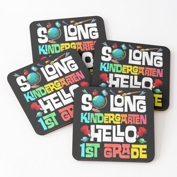 Item preview, So Long Kindergarten Hello 1st Grade designed and sold by manmoo.