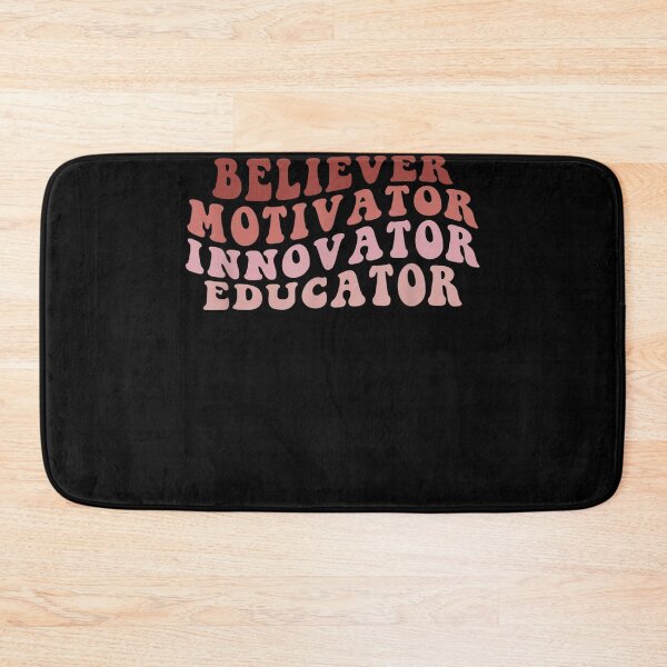 Item preview, Believer Motivator Innovator Educator Teacher Back To School  designed and sold by andrewbashfordb.