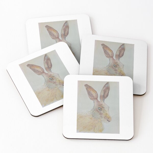 Item preview, Watercolour hare designed and sold by angelahumphreyd.
