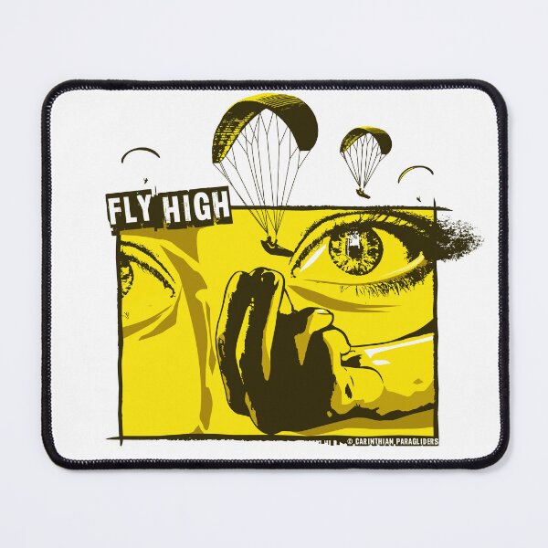 Item preview, Fly high paragliding paragliding yellow designed and sold by akluensner.