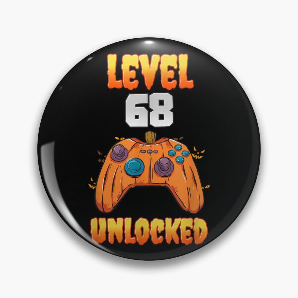 Item preview, 68 Year Old 68th Birthday Level 68 Unlocked Video Gamer  designed and sold by andrewbashfordb.