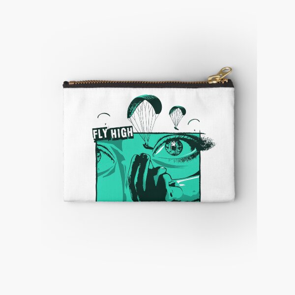 Item preview, Fly High Paragliding Turquoise designed and sold by akluensner.