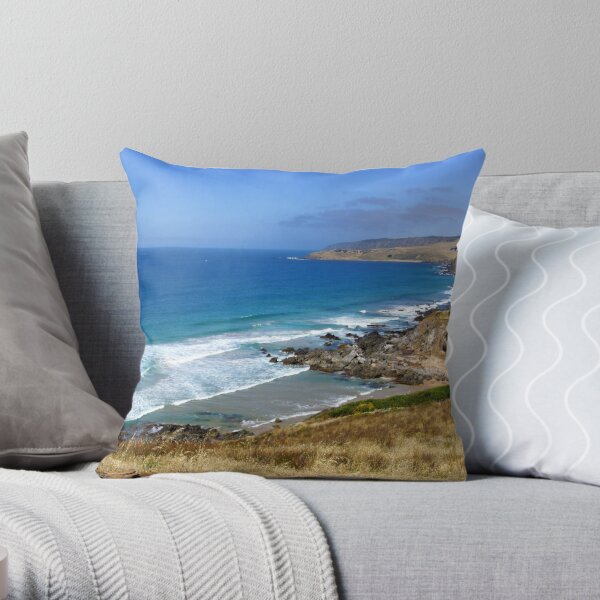 Petrel Cove - South Australia by Avril Thomas Throw Pillow