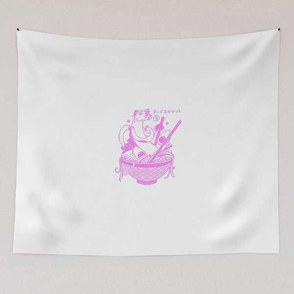 Item preview, Pink Ramen Cat designed and sold by chow-chow.