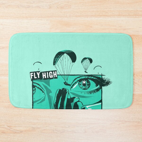 Item preview, Fly High Paragliding Turquoise designed and sold by akluensner.