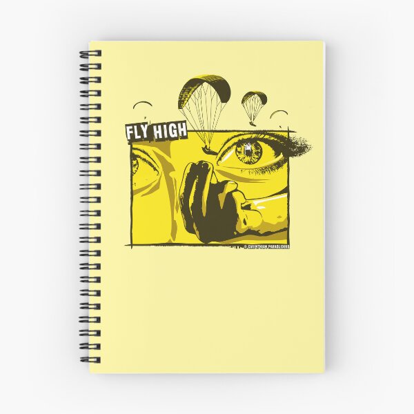Item preview, Fly high paragliding paragliding yellow designed and sold by akluensner.