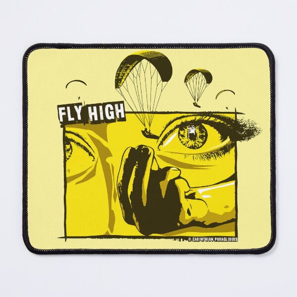 Item preview, Fly high paragliding paragliding yellow designed and sold by akluensner.