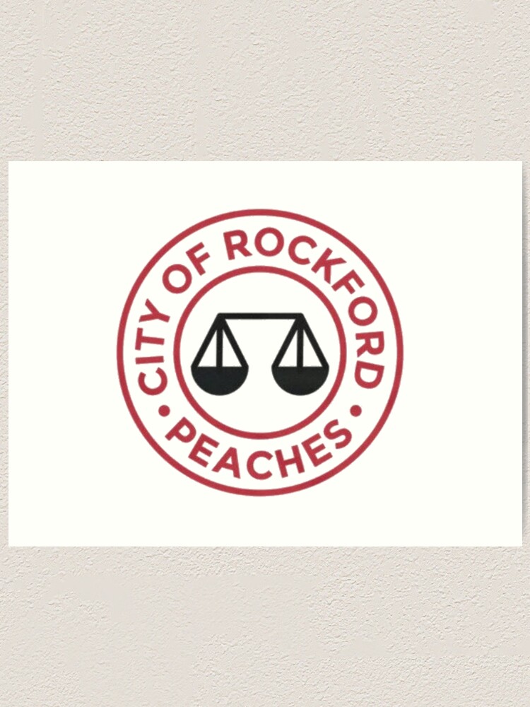 City Of Rockford Peaches - A League Of Their Own Poster for Sale by  Tracy-Design