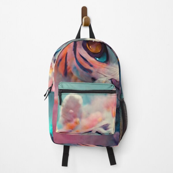 Item preview, Cute Fluffy Colorful Tiger designed and sold by shokA Design.