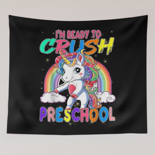 Item preview, Happy First Day Of School I'm Ready To Crush Preschool  designed and sold by sarahbennetth.