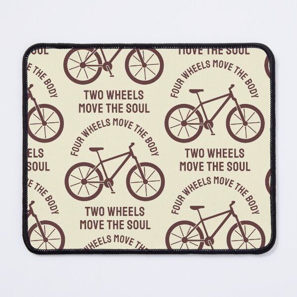 Item preview, Four Wheels Move The Body Two Wheels Move The Soul designed and sold by Froyd Wess.