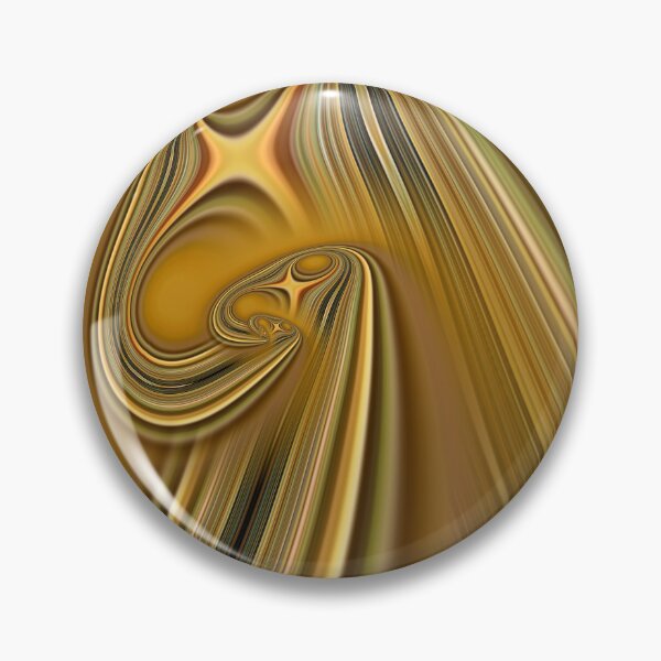 Item preview, modern stylish gold brown and beige creative spiral design designed and sold by mister-john.