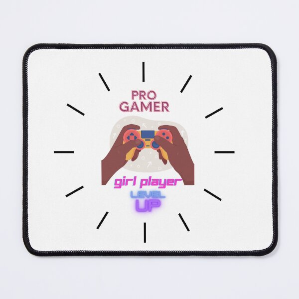 Item preview, Girl Gamer Pro Player Level UP designed and sold by Darlene Douglas-Jackson.