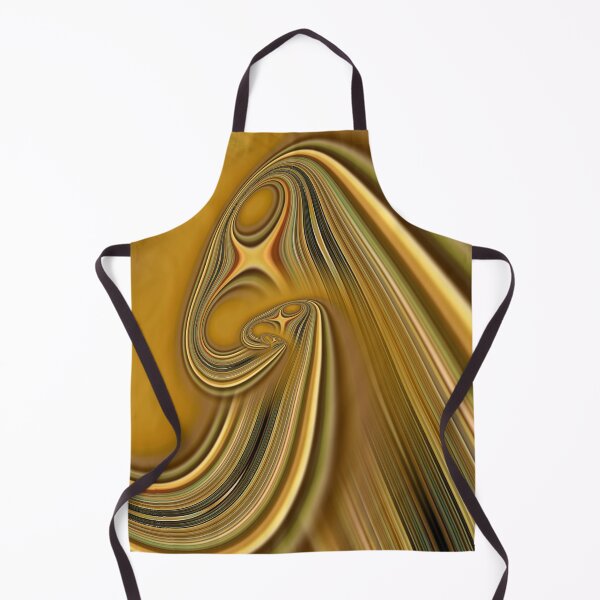 Item preview, modern stylish gold brown and beige creative spiral design designed and sold by mister-john.