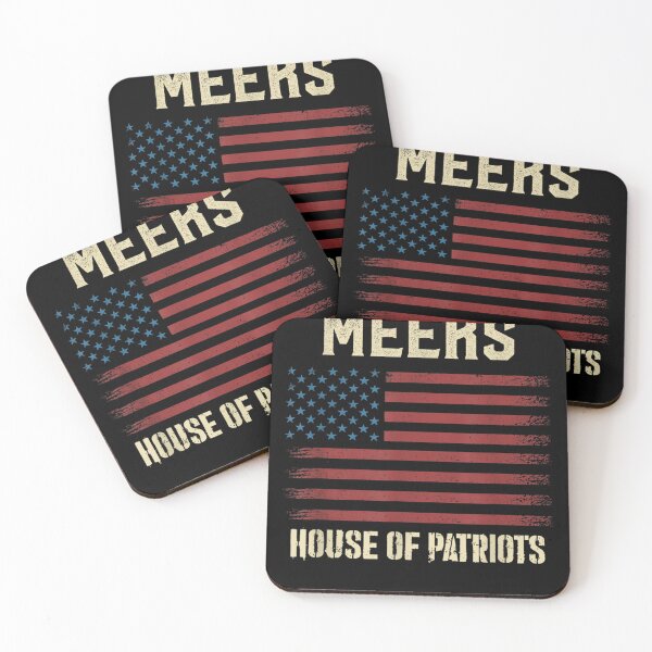 Item preview, Meeks Last Name Surname American Flag Family  designed and sold by sarahbennetth.