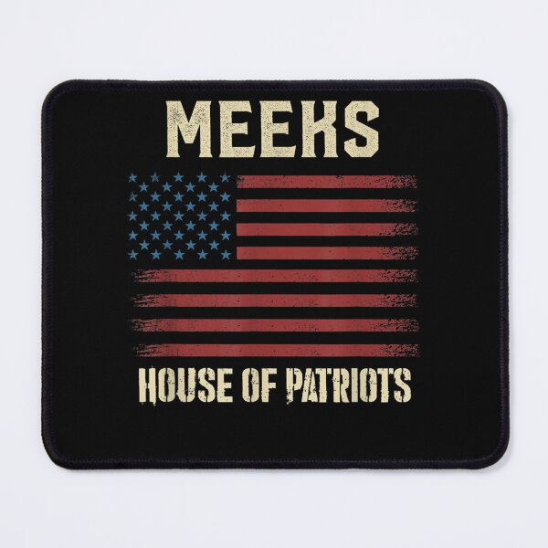 Item preview, Meeks Last Name Surname American Flag Family  designed and sold by sarahbennetth.