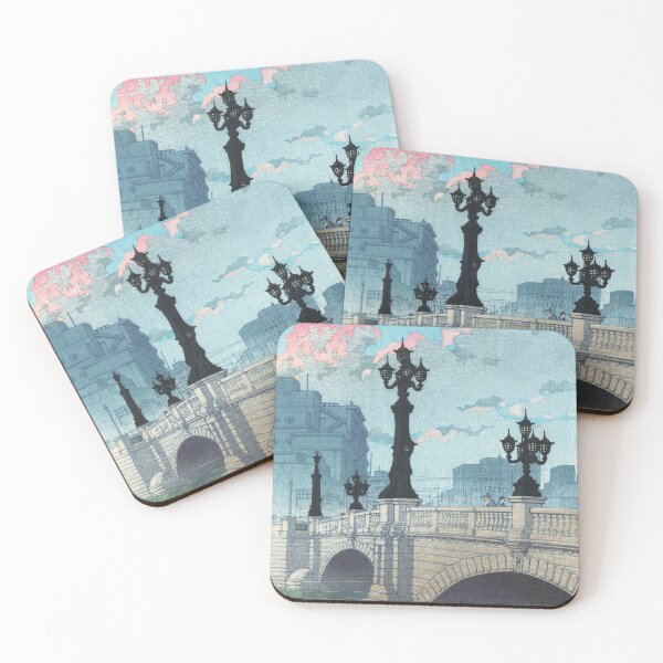 Item preview, Dawn at Nihonbashi Bridge by Kawase Hasui designed and sold by Takeda-art.