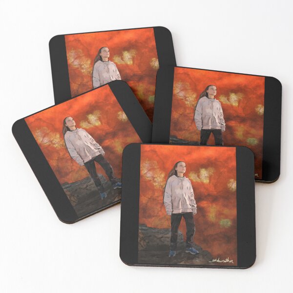 Aperçu de l'œuvre Cadeaux d'amant Greta Thunberg Retro Vintage créée et vendue par DasandLieu.