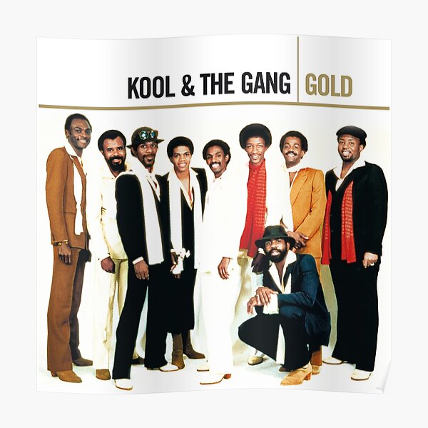 &ldquo;Kool and The Gang gold&rdquo; Poster for Sale by DianaHerron5 | Redbubble