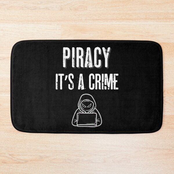 Item preview, Piracy It's a Crime Anti-Piracy Ad designed and sold by LoveSeasonz.